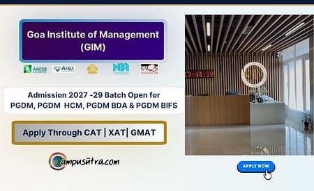 Goa Institute of Management Opens Admissions for PGDM Batch 2027–29 GIM Admission 2027