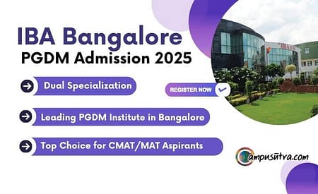 IBA Bangalore PGDM Admission. Apply Online Now IBA Admissions 2025