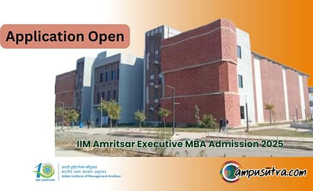 IIM Amritsar Executive MBA Admission 2025 IIM Amritsar Admission 2025