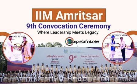 IIM Amritsar Celebrates 9th Convocation Ceremony IIM Amritsar Convocations