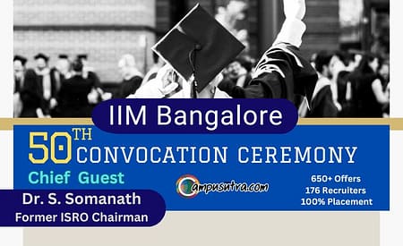 798 students graduate at IIM Bangalore 50th convocation IIM Bangalore Convocations