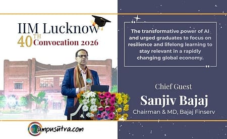 IIM Lucknow celebrates 40th Convocation & awarded 897 degree IIM Lucknow Convocation 2026