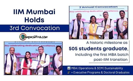IIM Mumbai Unleashes 505 Future Business Leaders at Its Third Convocation IIM Mumbai Convocation