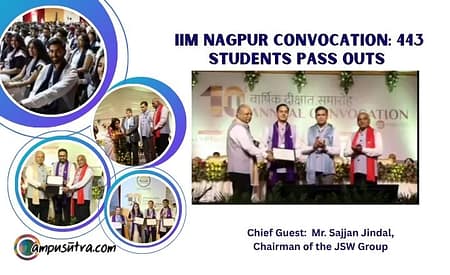 443 awarded degrees at IIM Nagpur 10th convocation IIM Nagpur Convocation