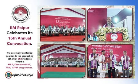 The 14th Annual Convocation of IIM Raipur: Celebrating the Class of 2026 IIM Raipur convocation 2026