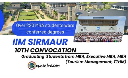 IIM Sirmaur Celebrates 10th Convocation MBA in Tourism Management