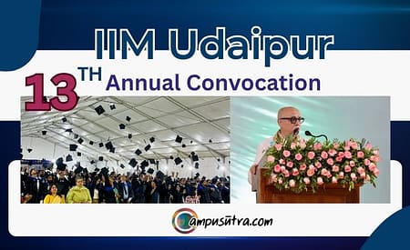 IIM Udaipur celebrates 13th Convocation: 452 students graduated IIM Udaipur Convocation