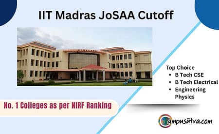 IIT Madras JoSAA Cutoff 2024- All Branch Cutoffs IIT Madras JEE Cut off