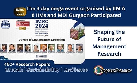 IIM Ahmedabad inaugurates the first edition of India Management Research Conference IMRC 2024