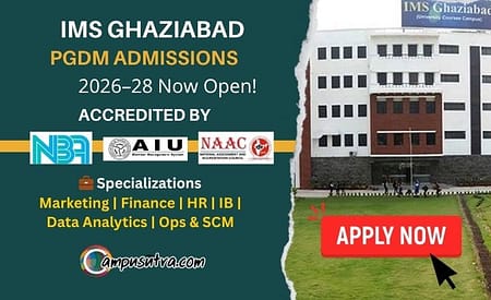 IMS Ghaziabad Admission 2026. PGDM Application Open
