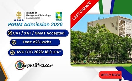 Final Countdown: IMT Ghaziabad Deadline is Jan 26. Don’t Miss Out IMT Ghaziabad Admission 2026