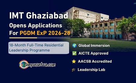IMT Ghaziabad PGDM ExP Admission: Last Date to Apply Extended IMT Apply