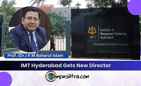 Dr. K M Baharul Islam Joins as Director at IMT Hyderabad IMT Hyderabad Director