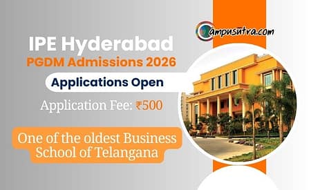 IPE PGDM Admissions 2026
