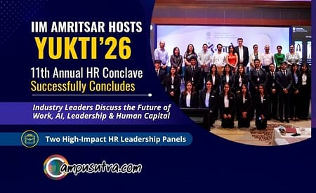 IIM Amritsar Successfully Hosts Yukti’26, the 11th Annual HR Conclave Yukti’26,