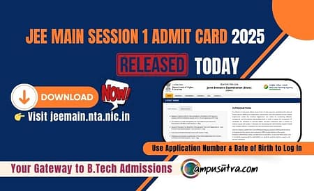 JEE Main Admit Card 2025 for Jan 22, 23 and 24 exam dates out JEE Main admit card 2025