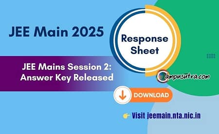JEE Mains Answer Key