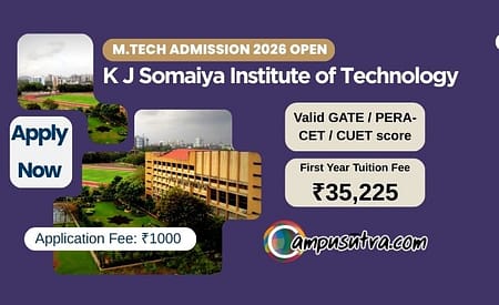 K J Somaiya Institute of Technology M Tech Admission 2026 K J Somaiya Institute of Technology M Tech Admission 2026