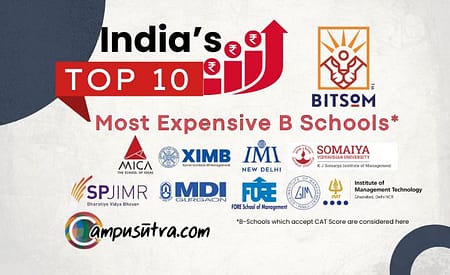 Mapping India’s ‘Pricey’ MBA Destinations – Top 10 Private B Schools based on Fees Most Expensive