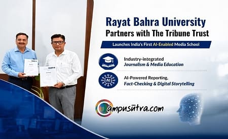 Rayat Bahra University signs MoU to establish Punjab’s first AI-Enabled Media School Mr. Gurvinder Singh Bahra