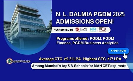 N L Dalmia Mumbai Admission 2025. PGDM Application Open N L Dalmia Mumbai Admission