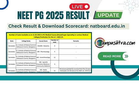 NEET PG 2025 Result Out: Know PG exam cut off NEET Result