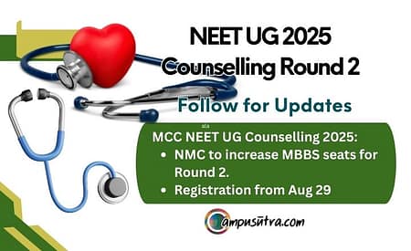 MCC Counselling 2025: NMC to increase MBBS seats for Round 2; NEET UG Registration from Aug 29 MCC Counselling 2025