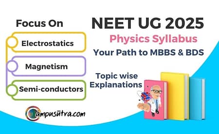 NEET UG 2025 Exam: Complete Physics Syllabus NEET UG Physics