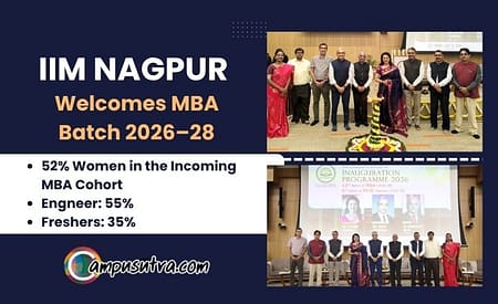 Breaking Barriers: IIM Nagpur Welcomes MBA Batch with Historic 52% Female IIM Nagpur