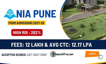 National Insurance Academy (NIA) Pune PGDM Admission 2027-29 NIA Pune Admission 2027