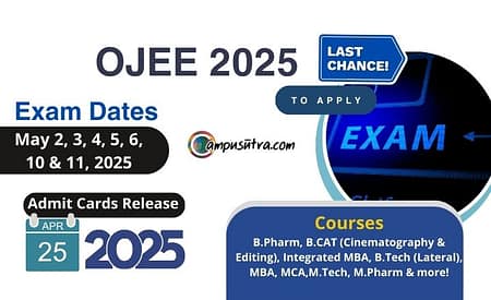 OJEE 2025: Odisha JEE registration closes Soon