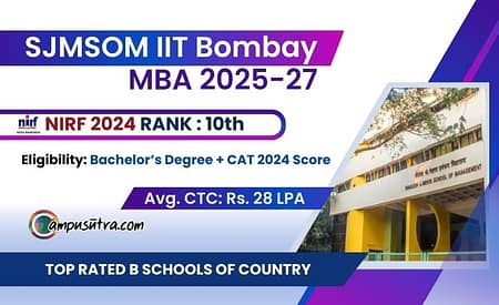 SJMSOM IIT Bombay Admission 2025. MBA Applications SJMSOM Admission 2025