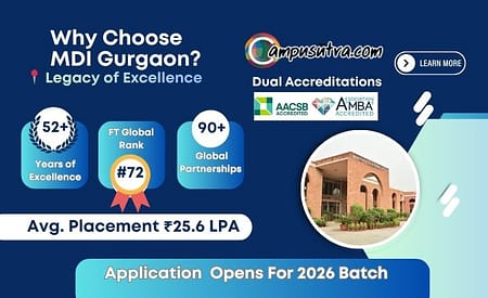 Why Choose MDI Gurgaon WHY MDI