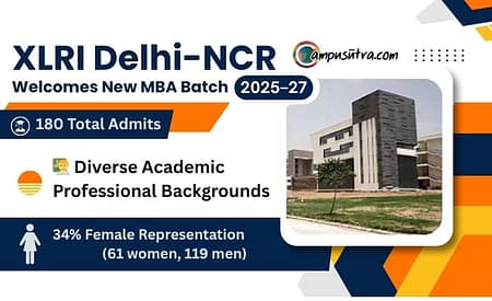 XLRI Delhi-NCR Welcome new batch with 34% female students XLRI Delhi