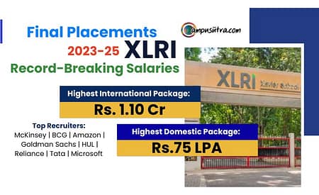 XLRI Placements 2025. Highest Salary offered 1.1 Cr Per Annum XLRI Final Placements