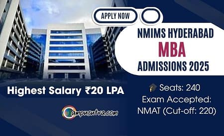 NMIMS Hyderabad MBA Admissions: Seat, Fees & Package nmims Hyderabad admission 2026