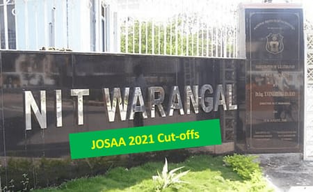 NIT Warangal JoSAA cutoff JEE Main 2020 Rank NIT Warangal