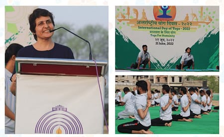 IIM Bodh Gaya celebrates International Day of Yoga yoga day