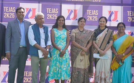 TEJAS2K25 at Anurag University attracts 1600 students from 30 Govt. Schools : unique innovations and ideas showcased MSME