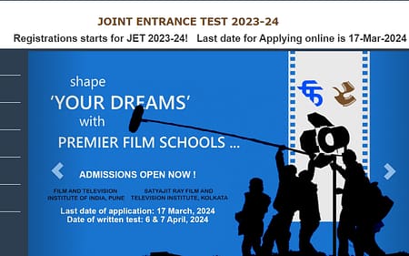 FTII JET 2024 Registration Begins, Check Important Details FTII JET 2024