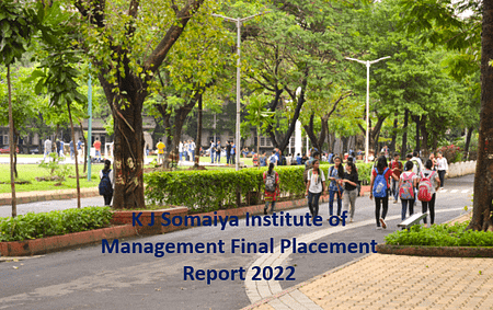K J Somaiya Institute of Management Final Placement Report 2022 K J Somaiya Placement