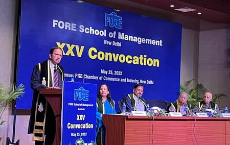 Convocation held by FORE School of Management, Delhi Convocation