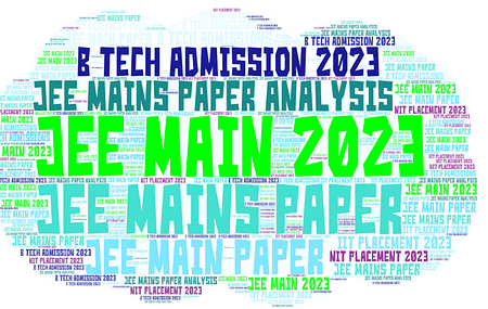 JEE Mains Paper Analysis. B Tech Admission & Placement 2023 jee main paper analysis