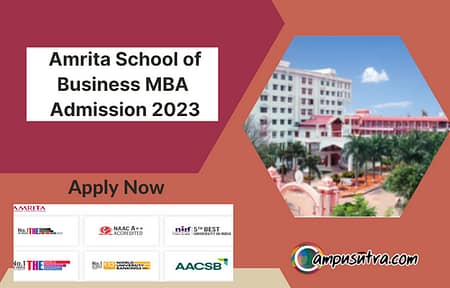 Amrita School of Business MBA Admission 2023 MBA Admission 2023