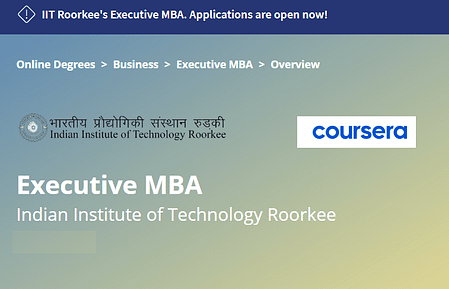 IIT Roorkee opens application for Executive MBA Admission Executive MBA Admission 2023