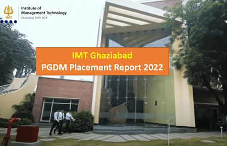 IMT Ghaziabad Placement Report 2022. Average Salary 15.2 LPA IMT Placement report