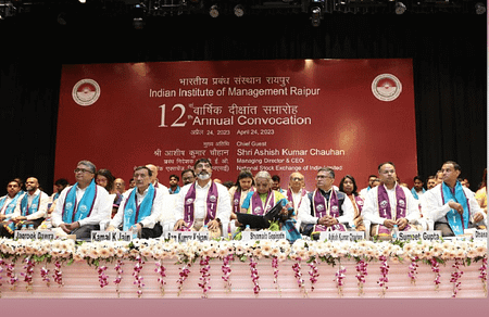 IIM Raipur holds 12th Convocation ceremony IIM Raipur Convocation