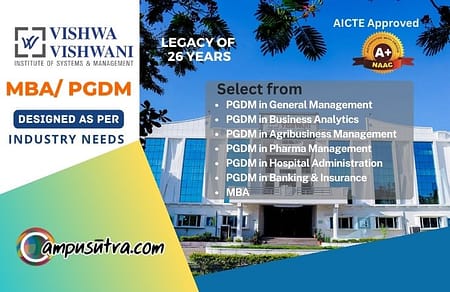 Applications open for MBA / PGDM / BBA at VVISM Hyderabad VVISM Apply