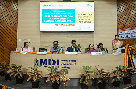MDI Gurgaon welcomes new Batch of PGDM – Business Administration (BA)