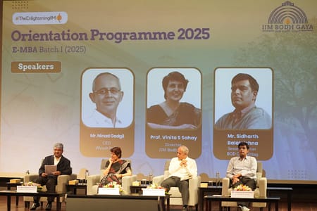 Mindful leaders for the fastest-growing economy IIM BG